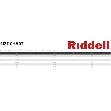 Riddell Rocket Pant w/Comb Waist Adult XXL White